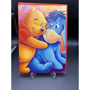 Vintage Winnie The Pooh Greeting Card Hallmark